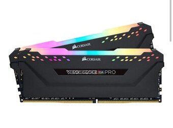 Corsair 64GB KIT DDR4 3200MHz CL16 Vengeance RGB PRO černá