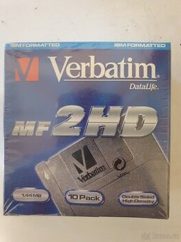 Diskety Verbatim 3.5" 1,44MB.