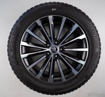 Škoda Kodiaq - Originání 18" alu kola - Zimní pneu