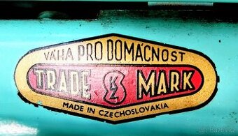 Retro stará mechanická váha pro domácnost