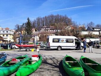 Řidič dodávky půjčovna raftů-NÁSTUP IHNED