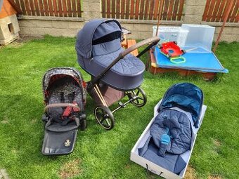 Cybex Priam rose gold + 2x seat pack