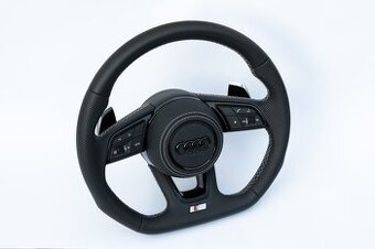 AUDI KOŽENÝ EXCLUSIVE VOLANT + AIRBAG + F1 PADLA
