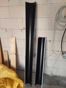 Okapový žlab Zambelli 333 mm černý - 2,94m