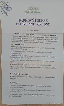 Bylinná lékárna vyšetření kond.orgánovým skenerem