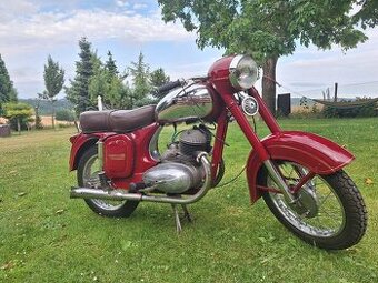 Jawa 350 kývačka 354, půlbuben
