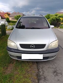 Opel Zafira 1.8 92Kw LPG - jede na tři valce, bez SPZ