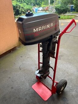 Lodni motor Mercury 5hp 2t, kratka noha - 1