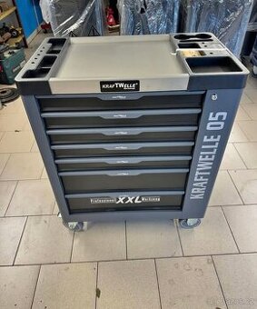 Dílenský vozík Kraftwelle s nářadím na kolečkách