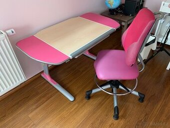 Dětský rostoucí stůl a židle pro školáky Mayer