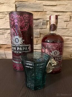 Don Papa Sherry Casks + sklenice Don Papa