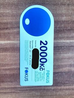 Dárkový poukaz - FOCUS optik