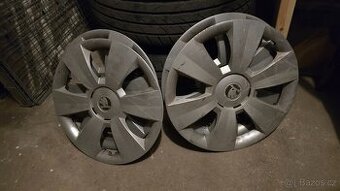 Originální Škoda poklice Dentro 15" – sada 4 ks