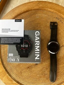 Garmin Fenix 7X Solar - ocelová verze  - nová cena