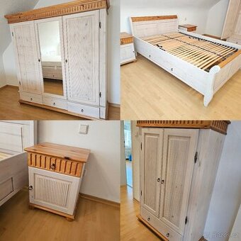 ..Zamluveno..Ložnice Celodřevená postel s úložným prostorem