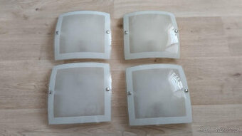 3+1ZDARMA NÁSTĚNNÉ SVÍTIDLO RABALUX 3838 CHARLES SKLO / KOV