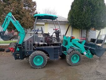 traktor bagr, nakladač, bagr, čelňák, podkop