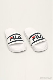 Bílé pantofle - nazouváky zn. Fila vel. 41 nové