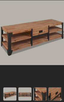 TV stolek - akácie masiv