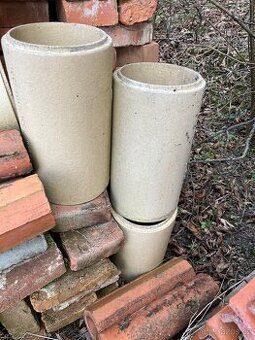 5x keramická vložka do komína