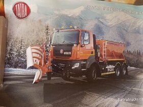 Tatra Phoenix sněhový pluh plakát - 1