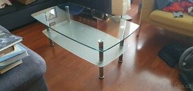 Konferenční stolek skleněný - 1