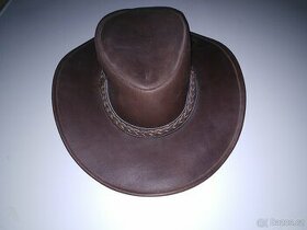 Prodám westernový kožený klobouk - 1