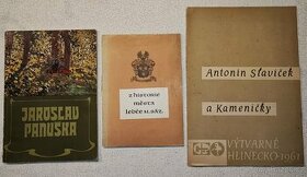 Prodám knihy Jar.Panuška,Antonín Slavíček,Z historie Ledče