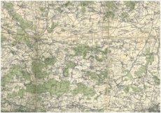 Stará vojenská mapa Nový Bydžov a okolí 1928 - 1