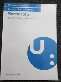 Matematika 1 – Univerzita Pardubice