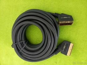SCART kabel HQ 10m - nový - 1