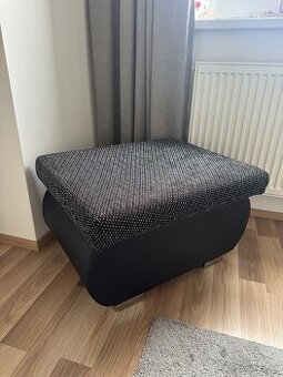 Taburet / kostka s uložným prostorem