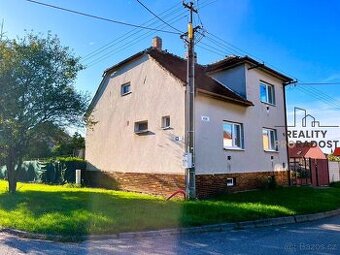 Prodej dvoupatrový rodinný dům 5+1 se zahradou, obec Lužice