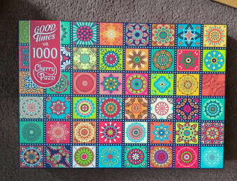 Mandaly, 1000 dílků, Cherry Pazzi puzzle