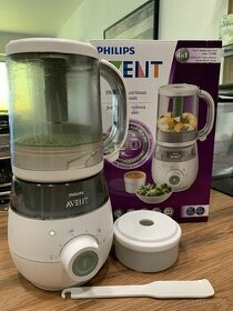 Philips Avent 4v1 parní vařič+mixer