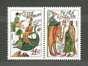ČR 1994 - EUROPA Marco Polo č. 36+37 - svěží