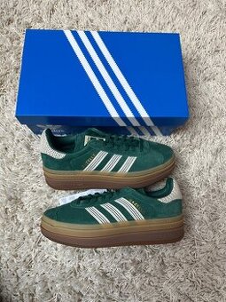 Adidas gazelle bold green 40
