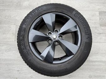 R17 ORIG.ZIMNÍ ALU KOLA ŠKODA KODIAQ 215/65/17