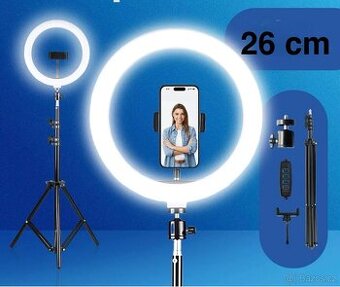 26 cm kruhové světlo +stativ 210 cm