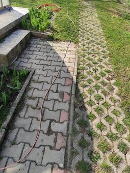 Zámková dlažba typ kost 6cm + ZATRAVNOVACÍ DLAŽBU ZDARMA