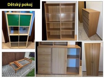 Dětský pokoj s postelí