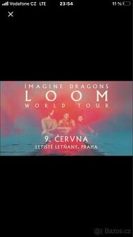 Imagine Dragons 2 listky na prodej za vyhodnou cenu