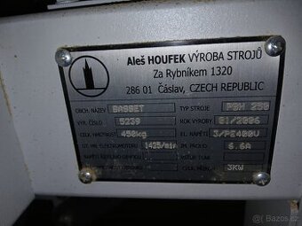 Pásová bruska Houfek Basset PBH 25 - 1