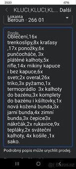 Dětské oblečení chlapecké 4-6 let