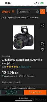 Canon eos 600D