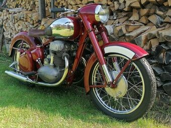 JAWA 500 OHC 00 ŠNEK 1952 ORIGINÁLNÍ STAV