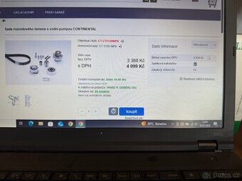 Rozvody continental nové na vw škoda 1.6tdi