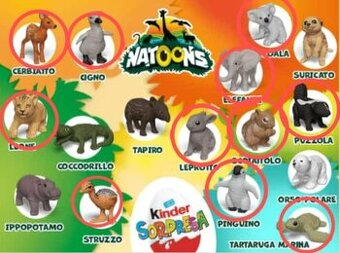 Kinder Natoons zvířátka 2024