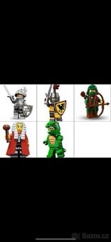 Lego figurky, minifigurky, cmf, lotr, star wars…