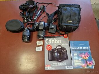 Canon 600D 2x objektiv, pro začátečníka